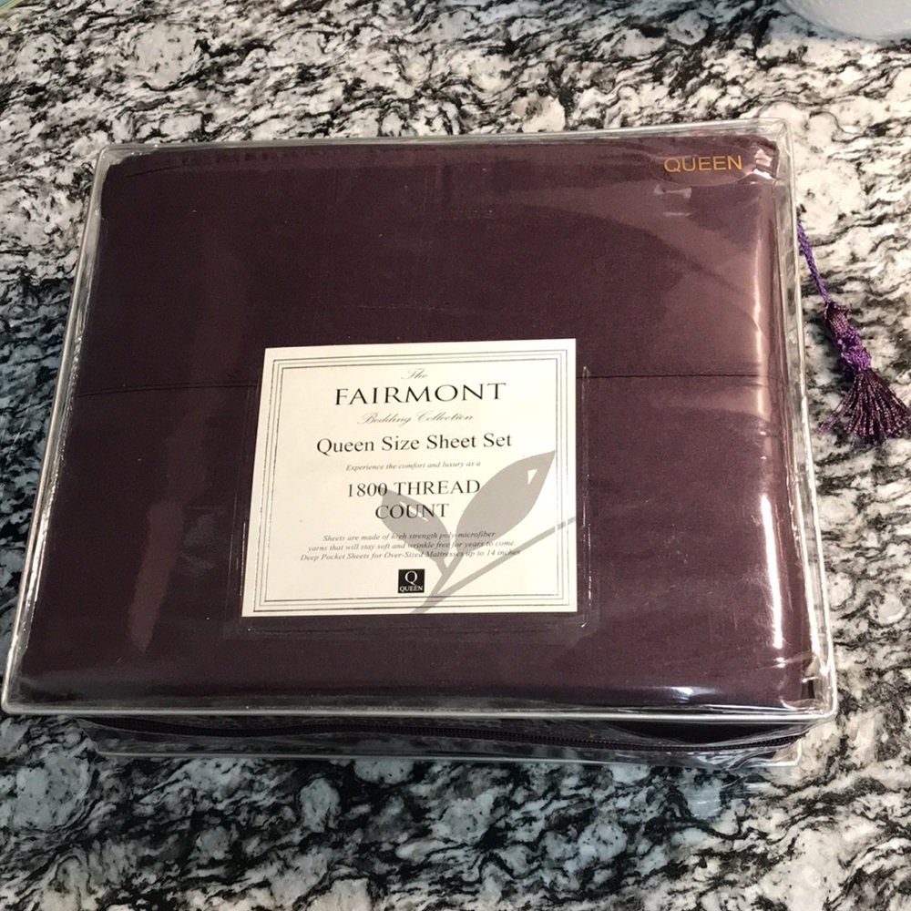 Fairmont queen sheets